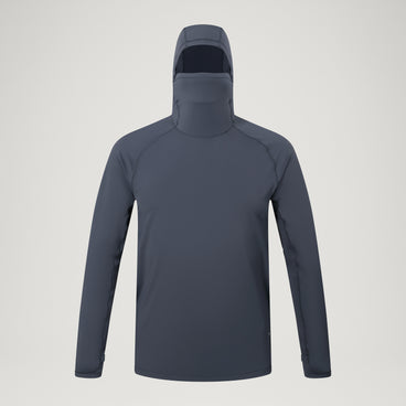 Men's AllTrack Rout Scuba Hoodie - Carbon Grey