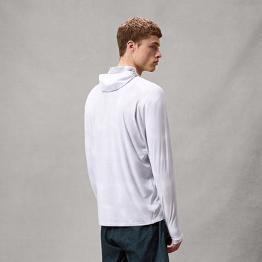 Men's AllTrack Rout Scuba Hoodie - White