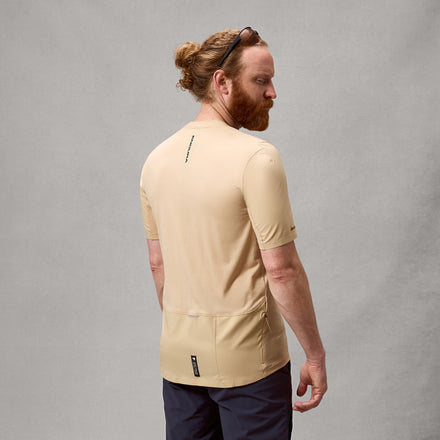 Men's AllTrack Ride S/S Tech Tee - Sand