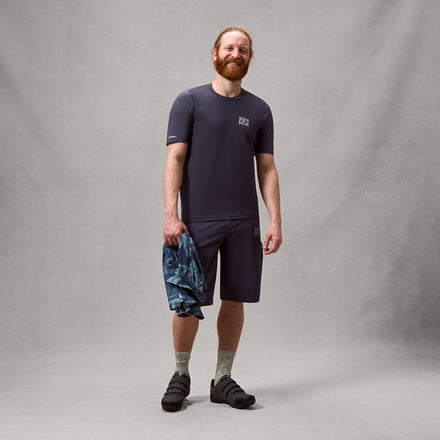 Men's AllTrack Ride S/S Tech Tee - Carbon Grey