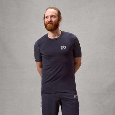 Men's AllTrack Ride S/S Tech Tee - Carbon Grey