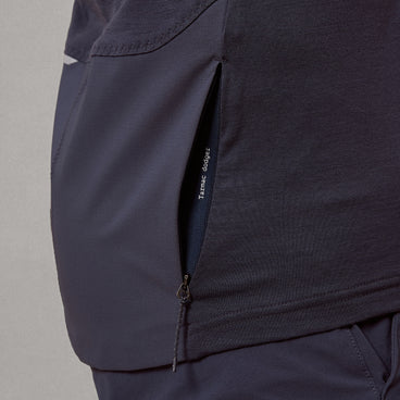 Men's AllTrack Ride S/S Tech Tee - Carbon Grey