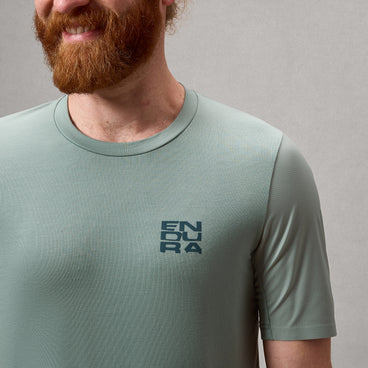 Men's AllTrack Ride S/S Tech Tee - Sage Green