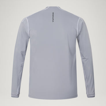 Men's AllTrack Rout L/S Tech Tee - Aluminium