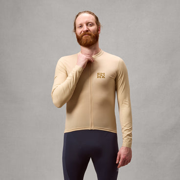 Men's AllTrack Ride L/S Jersey - Sand