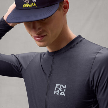 Men's AllTrack Ride L/S Jersey - Carbon Grey