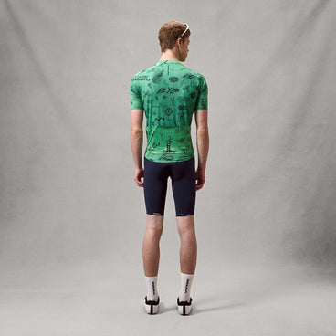 Men's Pro SL S/S Print Jersey - Emerald