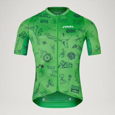 Men's Pro SL S/S Print Jersey - Emerald
