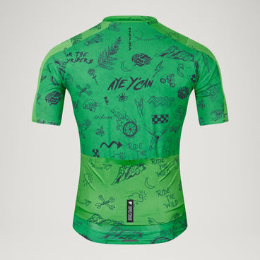 Men's Pro SL S/S Print Jersey - Emerald