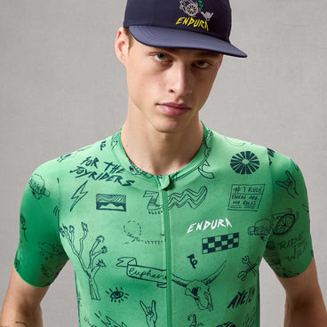 Men's Pro SL S/S Print Jersey - Emerald