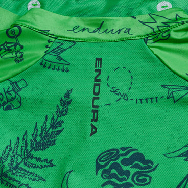 Men's Pro SL S/S Print Jersey - Emerald