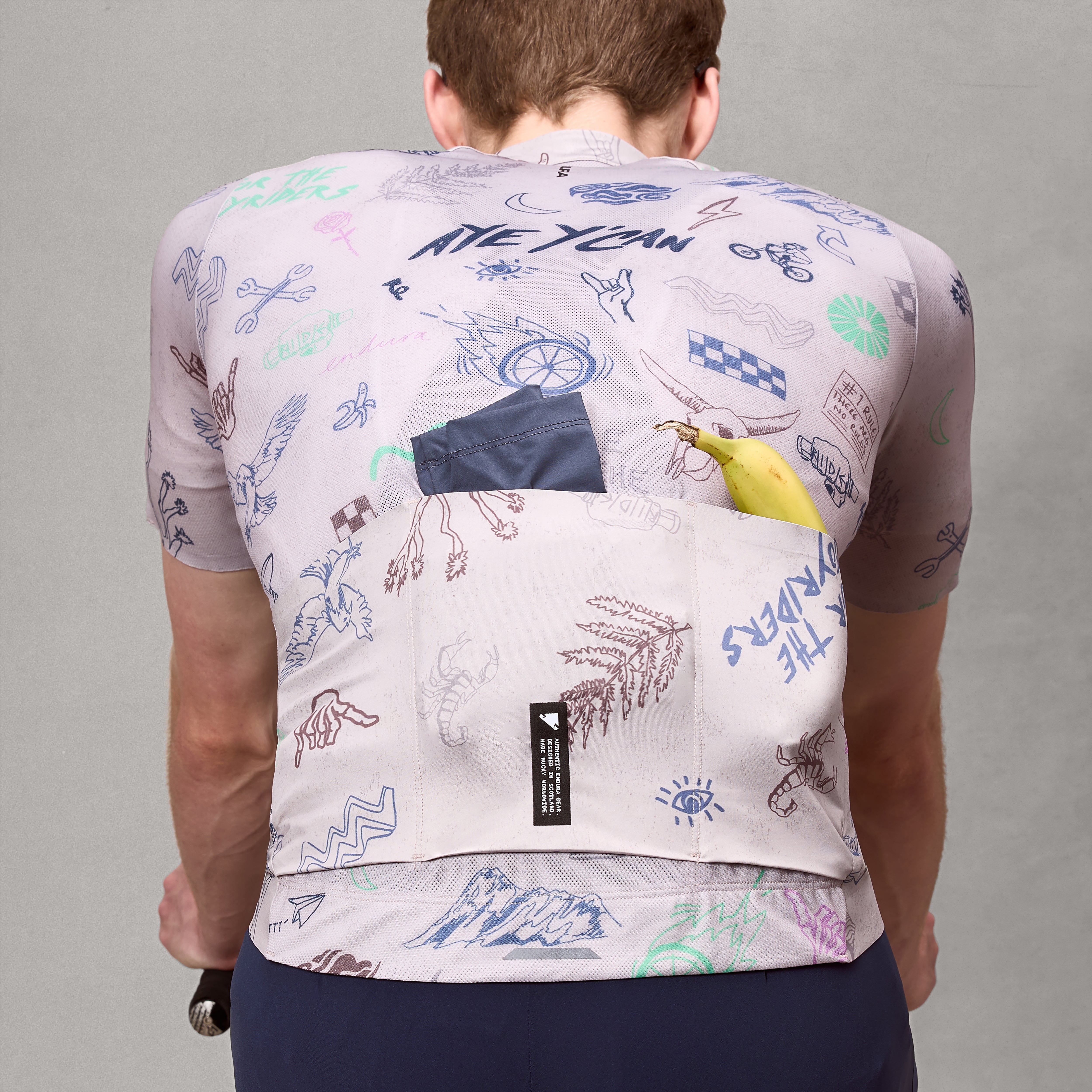 Men's Pro SL S/S Print Jersey - Titanium | Endura