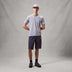Men's AllTrack Rout S/S Tech Tee - Aluminium