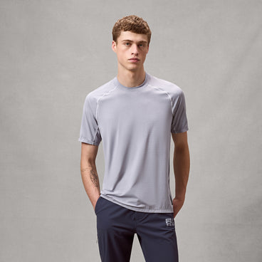 Men's AllTrack Rout S/S Tech Tee - Aluminium