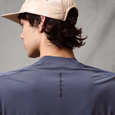 Men's AllTrack Rout S/S Tech Tee - Carbon Grey