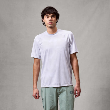 Men's AllTrack Rout S/S Tech Tee - White