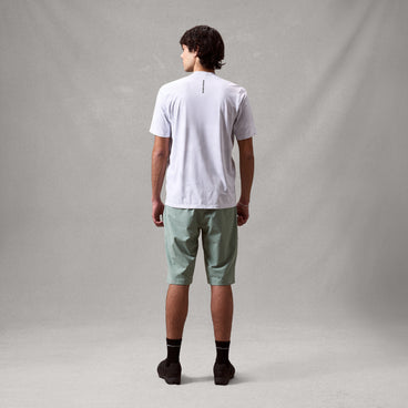 Men's AllTrack Rout S/S Tech Tee - White