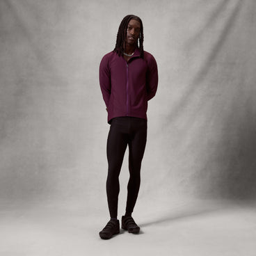 Men's Loop Ride L/S Jersey - Black Cherry
