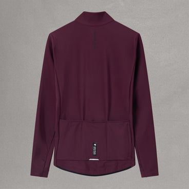 Men's Loop Ride L/S Jersey - Black Cherry
