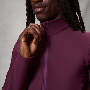 Men's Loop Ride L/S Jersey - Black Cherry