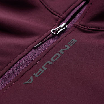 Men's Loop Ride L/S Jersey - Black Cherry