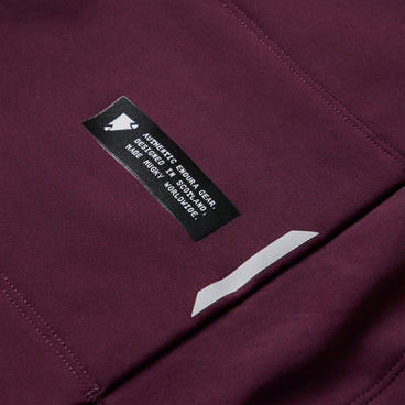 Men's Loop Ride L/S Jersey - Black Cherry