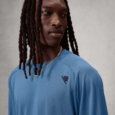 Men's AllTrack Rout Fleece - Storm Blue