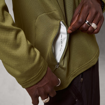 Men's AllTrack Rout Fleece - Moss Green