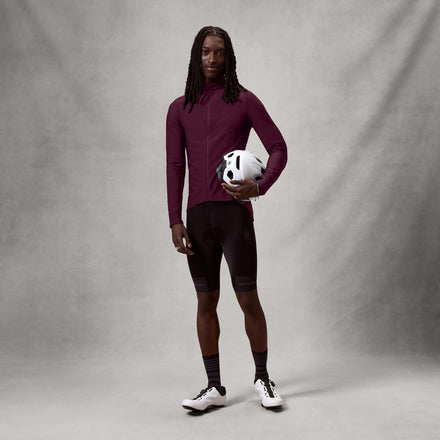 Men's AllTrack Race Roubaix Jersey - Black Cherry
