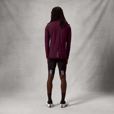 Men's AllTrack Race Roubaix Jersey - Black Cherry