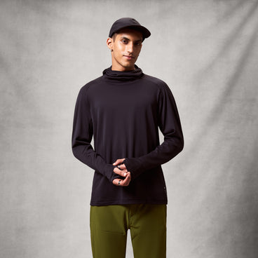 Men's AllTrack Rout Scuba Hoodie Fleece - Black