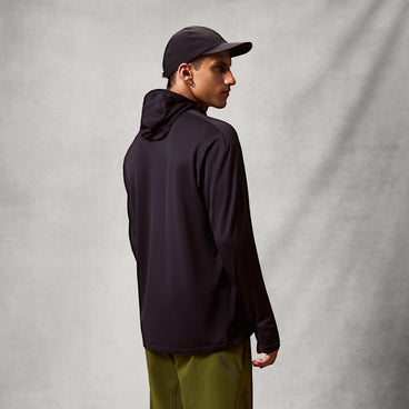 Men's AllTrack Rout Scuba Hoodie Fleece - Black