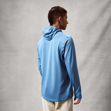 Men's AllTrack Rout Scuba Hoodie Fleece - Storm Blue