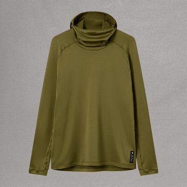 Men's AllTrack Rout Scuba Hoodie Fleece - Moss Green