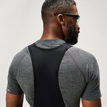 Men's Loop Bib Shorts - Black