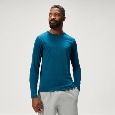 Men's Loop L/S Tech Tee - Barra Blue