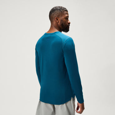 Men's Loop L/S Tech Tee - Barra Blue