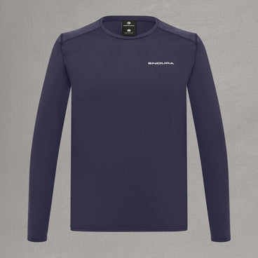 Men's Loop L/S Tech Tee - Carbon Grey