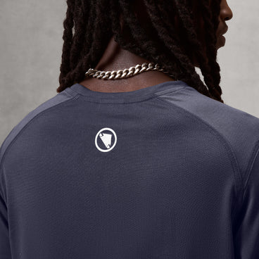 Men's Loop L/S Tech Tee - Carbon Grey