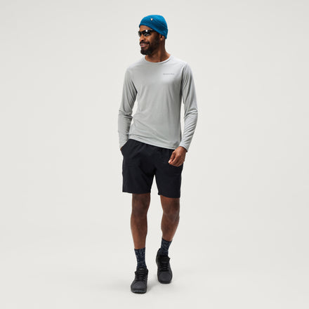 Men's Loop L/S Tech Tee - Dreich Grey
