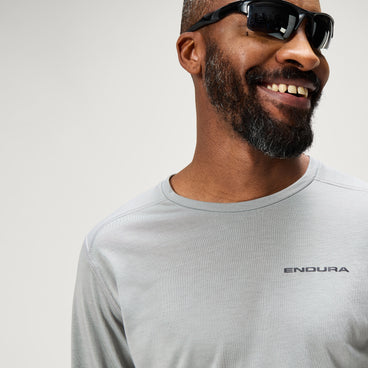 Men's Loop L/S Tech Tee - Dreich Grey