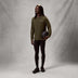 Men's Loop L/S Tech Tee - Olive Green