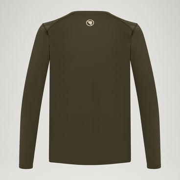 Men's Loop L/S Tech Tee - Olive Green