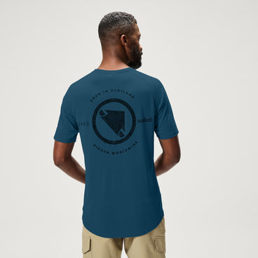 Men's Loop S/S Tech Tee - Barra Blue