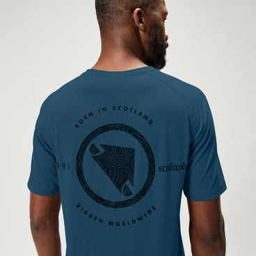 Men's Loop S/S Tech Tee - Barra Blue