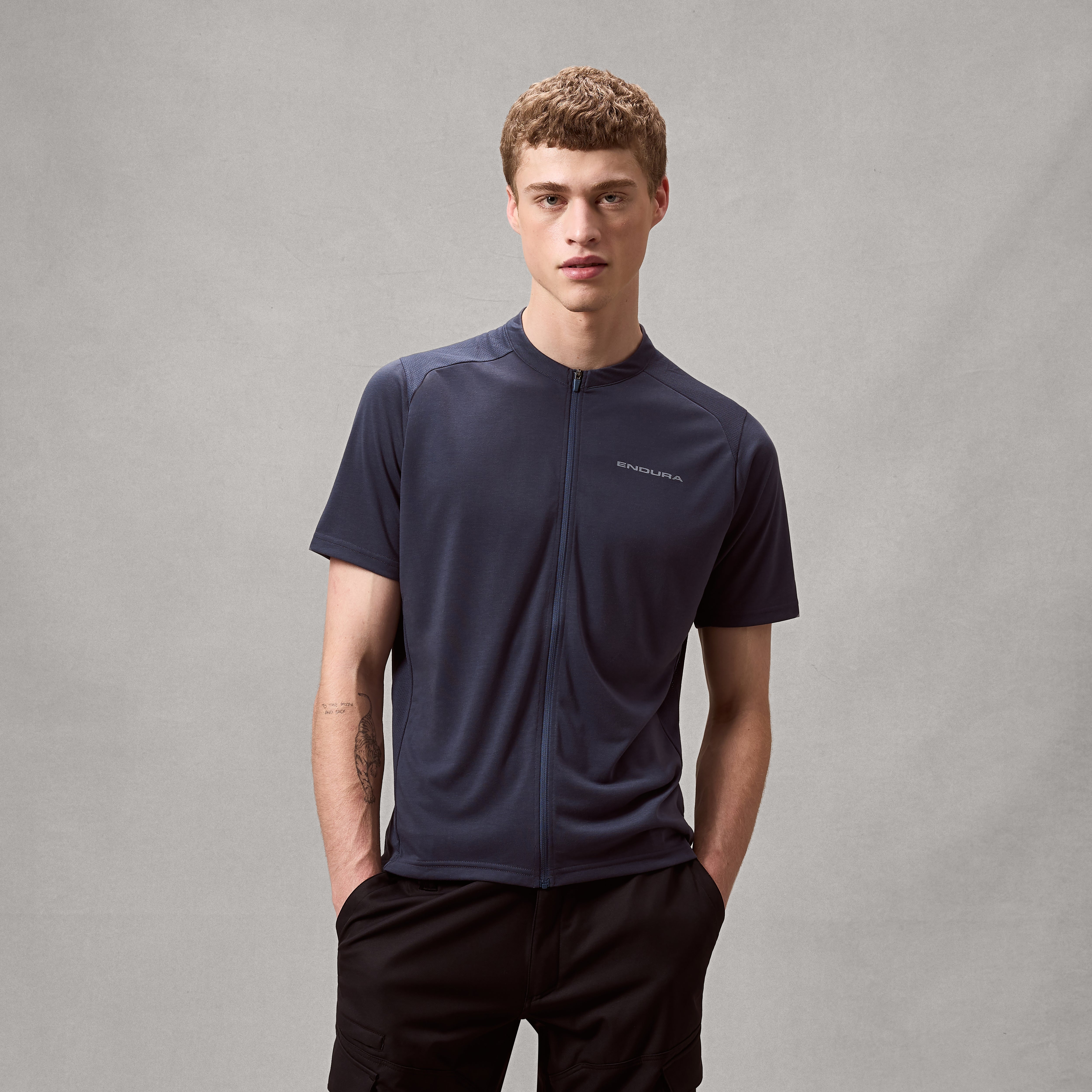 Men's Loop S/S Zipped Jersey | Endura