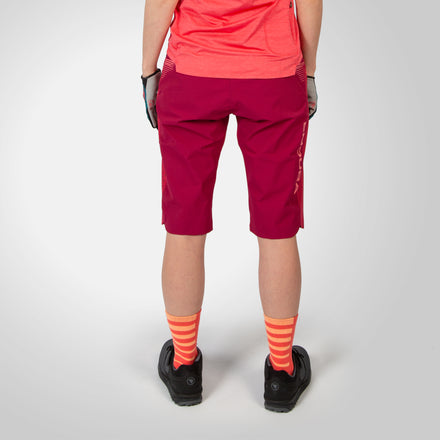 Women's SingleTrack Lite Shorts - Berry