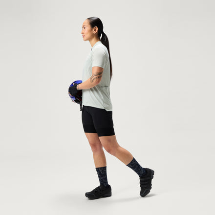 Women's Loop Waist Shorts - Black