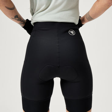 Women's Loop Waist Shorts - Black