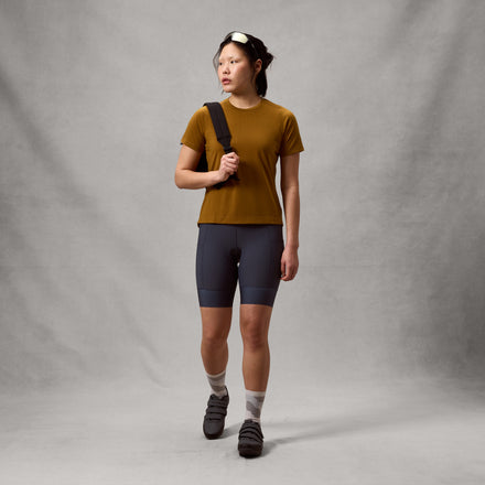 Women's Loop Waist Shorts - Carbon Grey